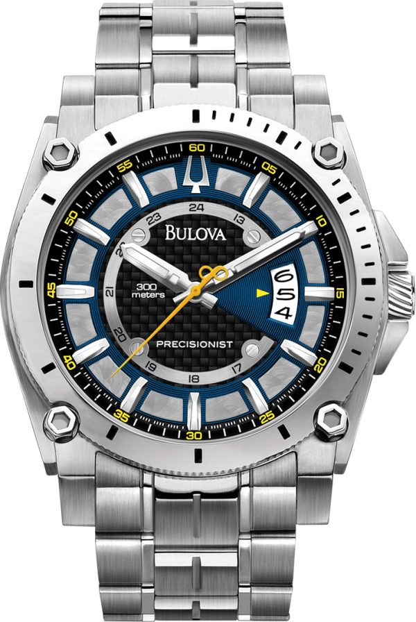 1417_geormas Ανδρικό ρολόι BULOVA Precisionist με μπρασελέ