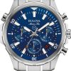 Ανδρικό ρολόι BULOVA Marine Star Chronograph με μπρασελέ