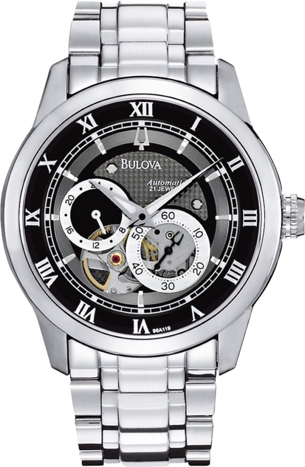 Ανδρικό ρολόι BULOVA Self-Winding Mechanical 96A119 με μπρασελέ