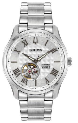 Ανδρικό ρολόι BULOVA Wilton Self-Winding Mechanical 96A207 με μπρασελέ