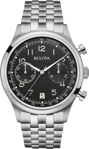 1433_geormas Ανδρικό ρολόι BULOVA Dress Vintage με μπρασελέ