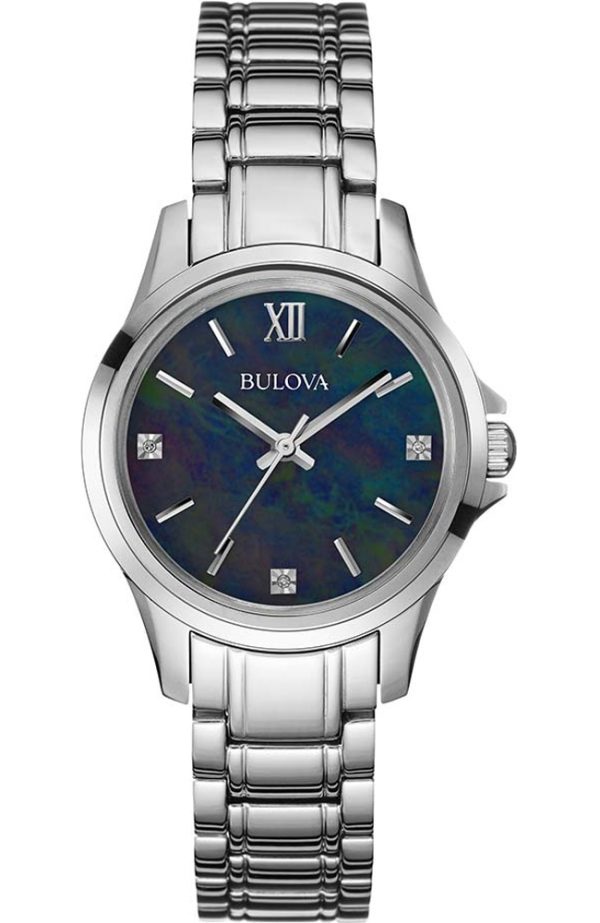 Γυναικείο ρολόι BULOVA Diamond 96P153 με μπρασελέ