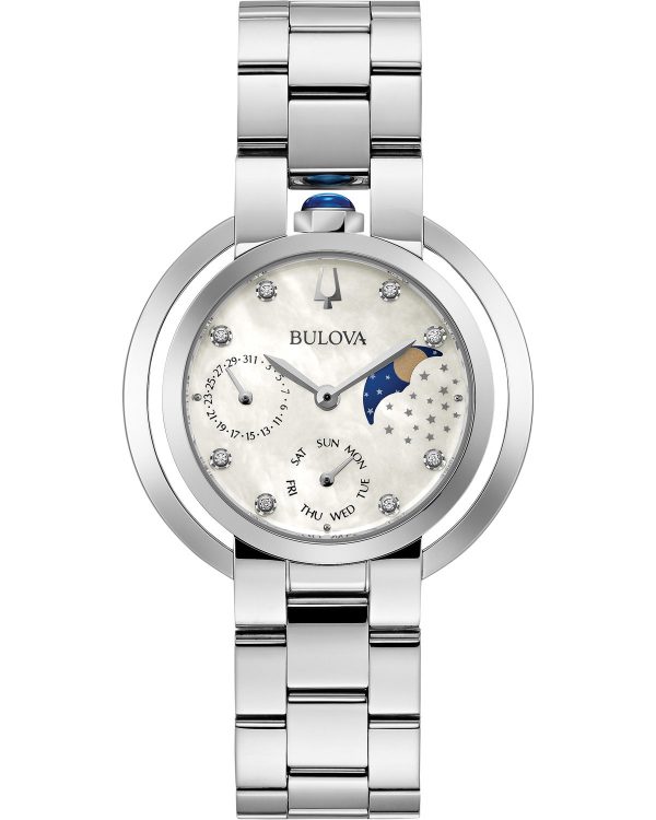 Γυναικείο ρολόι BULOVA Rubaiyat Diamond Collection με μπρασελέ