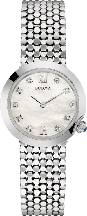 Γυναικείο ρολόι BULOVA Diamond Collection 96S163 με μπρασελέ