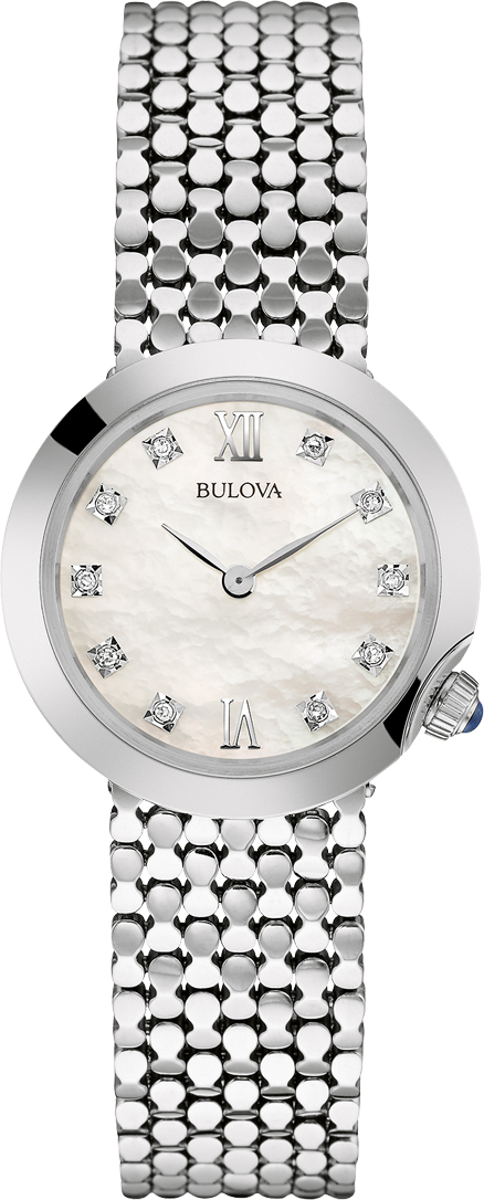 Γυναικείο ρολόι BULOVA Diamond Collection 96S163 με μπρασελέ