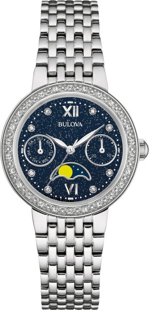 Γυναικείο ρολόι BULOVA Diamond Collection 96W210 με μπρασελέ