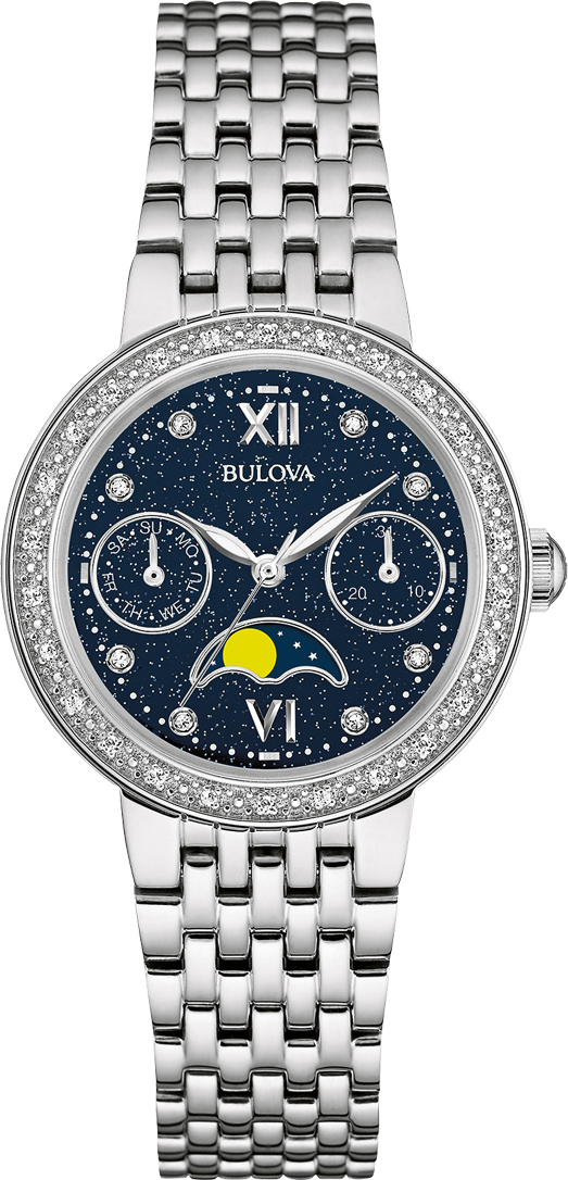 Γυναικείο ρολόι BULOVA Diamond Collection 96W210 με μπρασελέ
