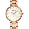 Γυναικείο ρολόι BULOVA Diamond 97S111 με μπρασελέ
