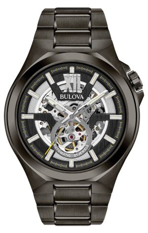 Ανδρικό ρολόι BULOVA Maquina Self-Winding Mechanical  με μπρασελέ