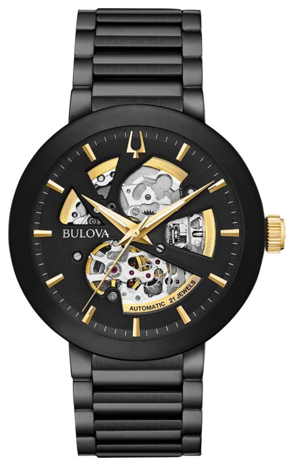 Ανδρικό ρολόι BULOVA Self-Winding Mechanical 98A203 με μπρασελέ