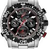 Ανδρικό ρολόι BULOVA Precisionist Chronograph 98B212 με μπρασελέ