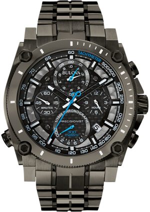 Ανδρικό ρολόι BULOVA Precisionist Chronograph με μπρασελέ