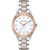 Γυναικείο ρολόι BULOVA Diamond Collection Sutton με μπρασελέ δίχρωμο