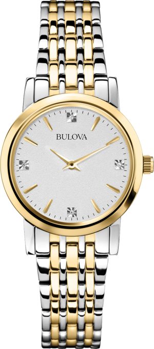Γυναικείο ρολόι BULOVA Diamond Collection 98S115 με μπρασελέ