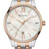 Γυναικείο ρολόι BULOVA Diamond Collection 98S150 με μπρασελέ
