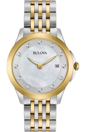 Γυναικείο ρολόι BULOVA Diamond Collection 98S161 με μπρασελέ