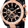 Ανδρικό ρολόι FESTINA F16888/1 Chronograph με μπρασελέ δίχρωμο