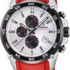 Ανδρικό ρολόι FESTINA F20330/1 Chronograph με κόκκινο λουρί σιλικόνης