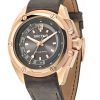 Aνδρικό ρολόι SECTOR 950 R3251581002 με καφε δερμάτινο λουρί