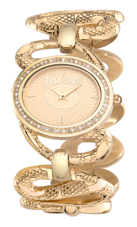 Γυναικείο ρολόι JUST CAVALLI Sinuous R7253577501  με μπρασελέ