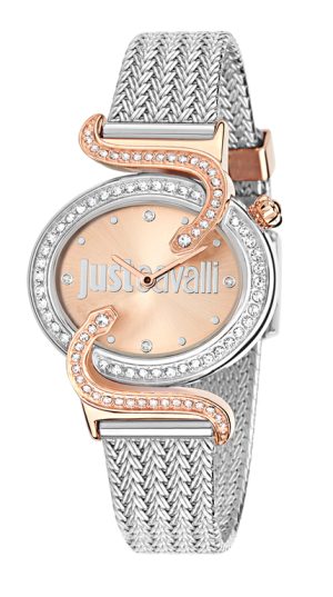 1989_geormas Γυναικείο ρολόι JUST CAVALLI Sin R3253591507 με μπρασελέ