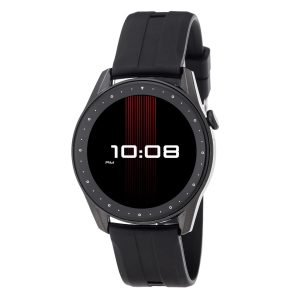 Ρολόι 3Guys 3GW4651 45mm Smartwatch με Παλμογράφο (Μαύρο)