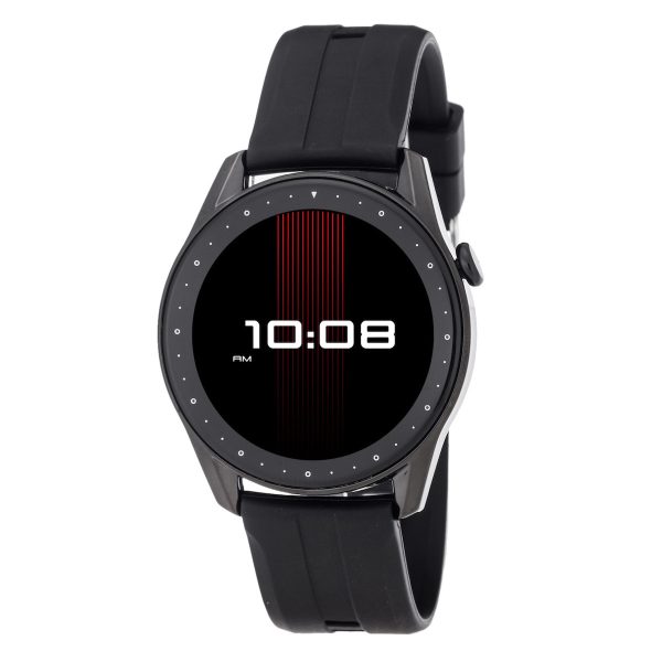 Ρολόι 3Guys 3GW4651 45mm Smartwatch με Παλμογράφο (Μαύρο)