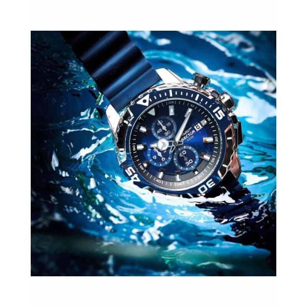 Ανδρικό ρολόι SECTOR Legent Collection Chronograph με καουτσούκ λουρί