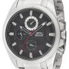 Ανδρικό ρολόι SLAZENGER DarkPanther Chronograph με μπρασελέ