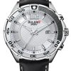 Ανδρικό ρολόι BULER Sport SP01AS01 με μαύρο δερμάτινο λουρί