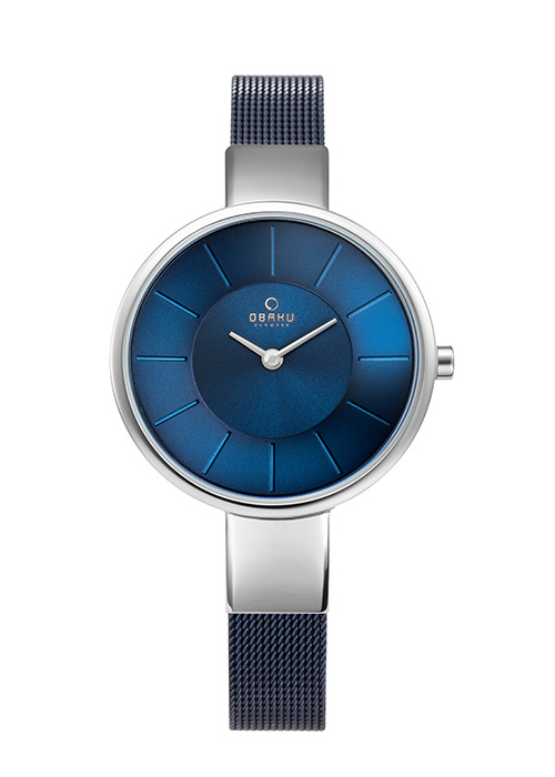 2096_geormas Γυναικείο ρολόι OBAKU Sol Arctic με μπρασελέ
