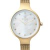 Γυναικείο ρολόι OBAKU Sky Gold με μπρασελέ