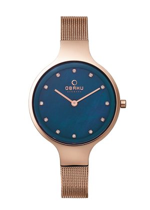Γυναικείο ρολόι OBAKU Sky Azure με μπρασελέ