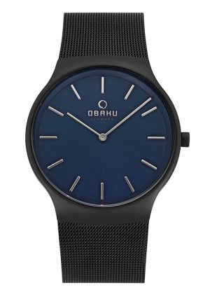 2109_geormas Ανδρικό ρολόι OBAKU Rolig Thunder με μπρασελέ