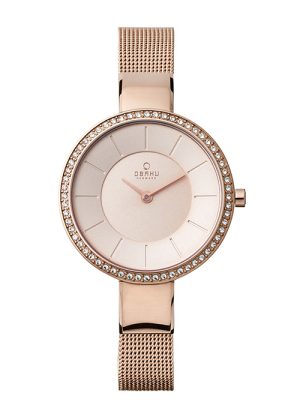 Γυναικείο ρολόι OBAKU Sol Glimt με μπρασελέ