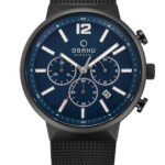 Ανδρικό ρολόι OBAKU Storm Thunder Chronograph με μπρασελέ