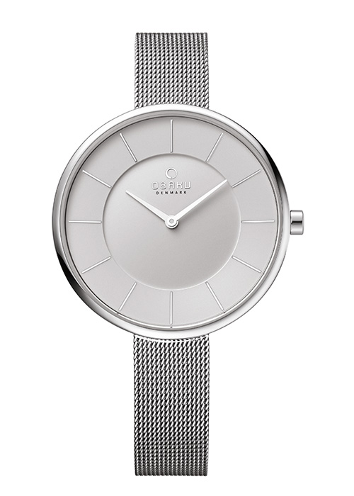 Γυναικείο ρολόι OBAKU Sand Steel με μπρασελέ