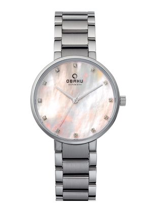 Γυναικείο ρολόι OBAKU Glad Coral με μπρασελέ