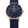 Γυναικείο ρολόι OBAKU Mark Lille Ocean με μπρασελέ