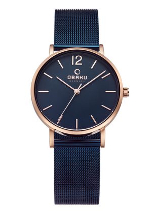 Γυναικείο ρολόι OBAKU Mark Lille Ocean με μπρασελέ