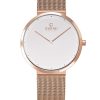 Γυναικείο ρολόι OBAKU Papir Lille Rose με μπρασελέ