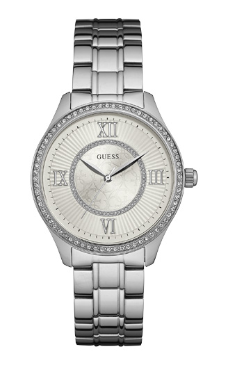 Γυναικείο ρολόι GUESS W0825L1 με μπρασελέ