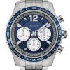 Ανδρικό ρολόι GUESS W0969G1 Chronograph με μπρασελέ