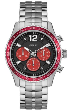 Ανδρικό ρολόι GUESS Chronograph με μπρασελέ