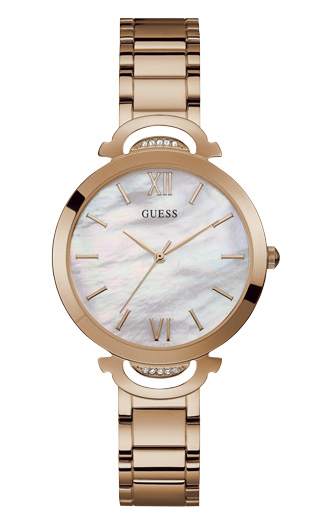 Γυναικείο ρολόι GUESS με μπρασελέ