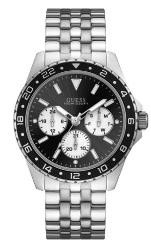 Ανδρικό ρολόι GUESS W1107G1 Multi Function με μπρασελέ