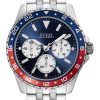 Ανδρικό ρολόι GUESS W1107G2 Multi Function με μπρασελέ
