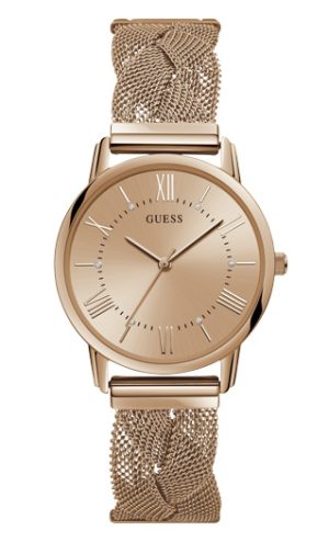 Γυναικείο ρολόι GUESS W1143L3 με πλεχτό μπρασελέ