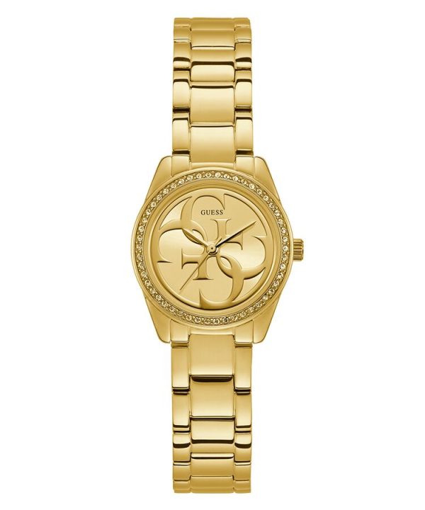 2203_geormas Γυναικείο ρολόι Guess με μπρασελέ