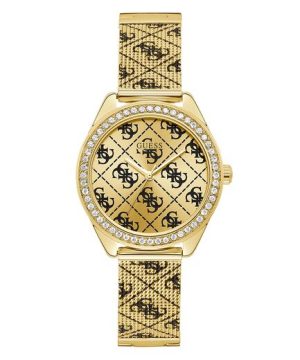 Γυναικείο ρολόι Guess με μπρασελέ